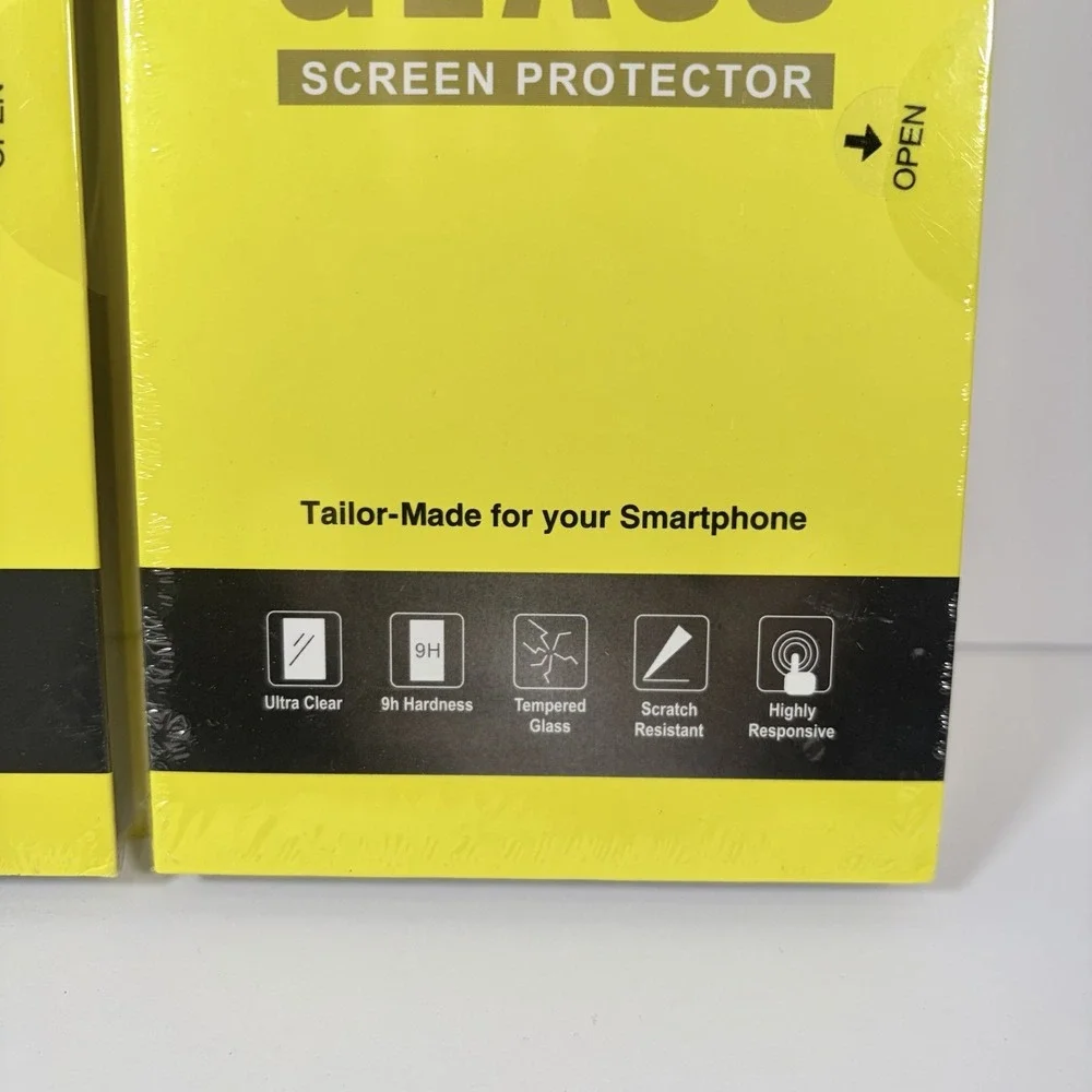 2 Packs Of 3 JETech Screen Protector for iPhone‎ 15 Plus Tempered Glass 6 Total